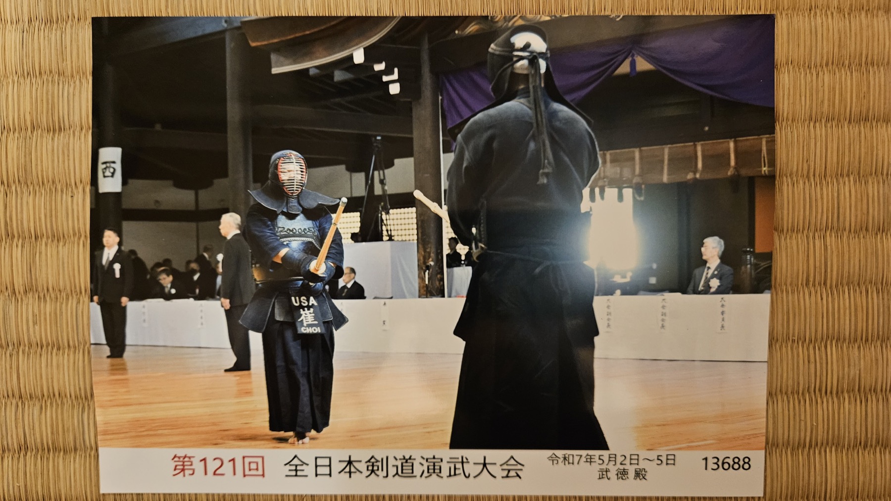 Choi Sensei joining the 2025 Kyoto Taikai.